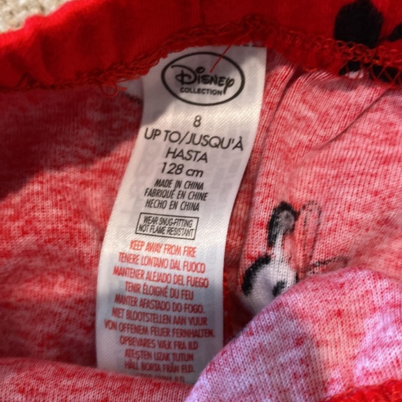 Disney Minnie Mouse 2 piece Pajama Set NWT - Picture 10 of 10